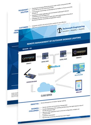 Remote Management of Outdoor Signage Lighting Remote Management of Outdoor Signage Lighting